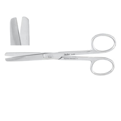 Scissors Operating 5" Blunt/Blunt Straight Standard Stainless Steel Each